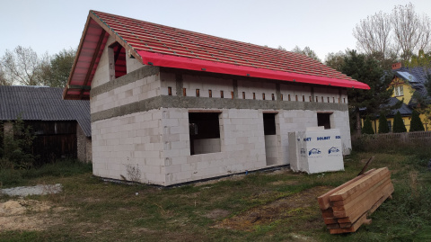 Projekt 70 m2"Adaś z poddaszem lustrzane odbicie" MIESZKALNY na Zgłoszenie Projekt 70 m2"Adaś z poddaszem lustrzane odbicie" MIESZKALNY na Zgłoszenie