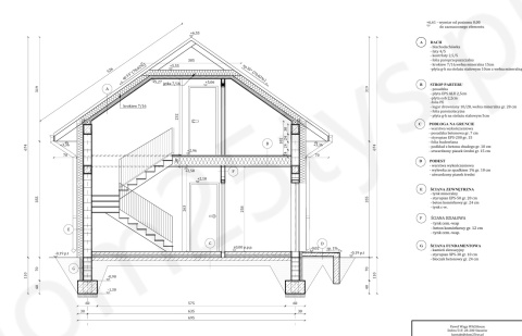 Projekt 70 m2"Adaś 2 z poddaszem" MIESZKALNY na Zgłoszenie/pozwolenie Projekt 70 m2"Adaś 2 z poddaszem" MIESZKALNY na Zgłoszenie/pozwolenie