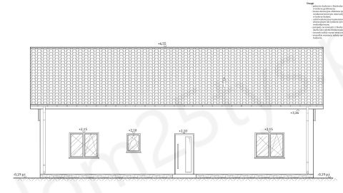 Projekt 98 m2"Adaś XL z poddaszem" ODBICIE LUSTRZANE