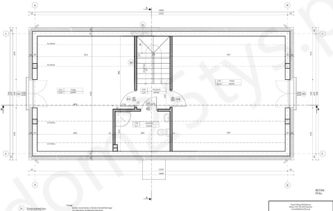 Projekt 98 m2"Adaś XL z poddaszem" MIESZKALNY Projekt 98 m2"Adaś XL z poddaszem" MIESZKALNY